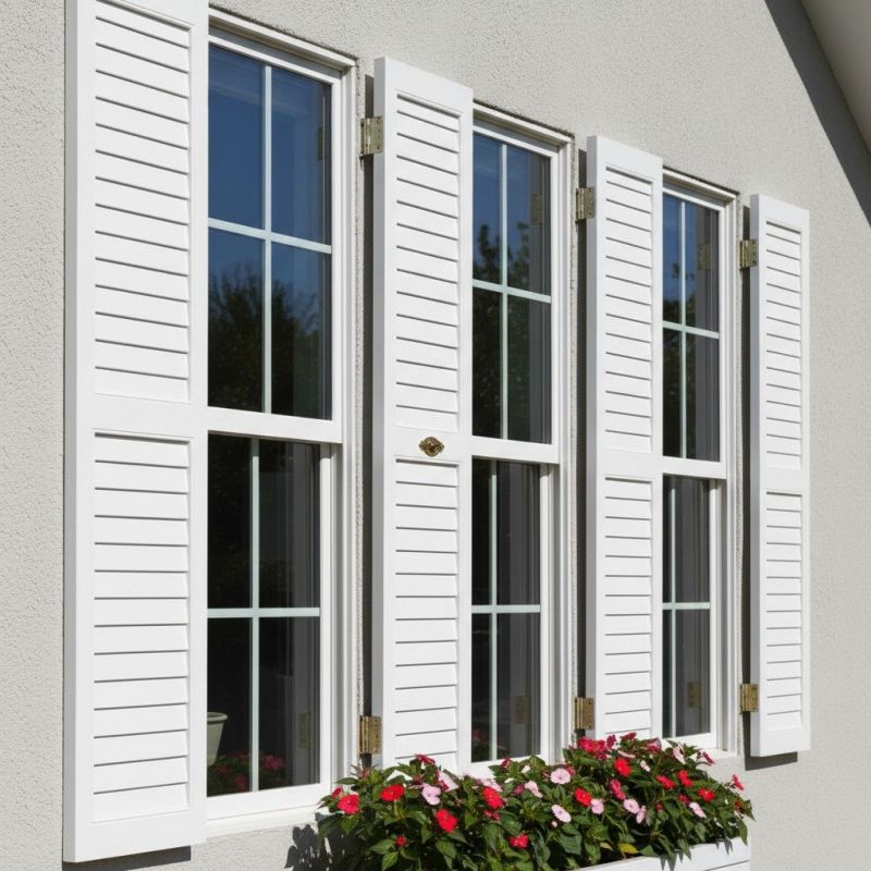 Louvered Shutters Installation in Alpharetta, GA