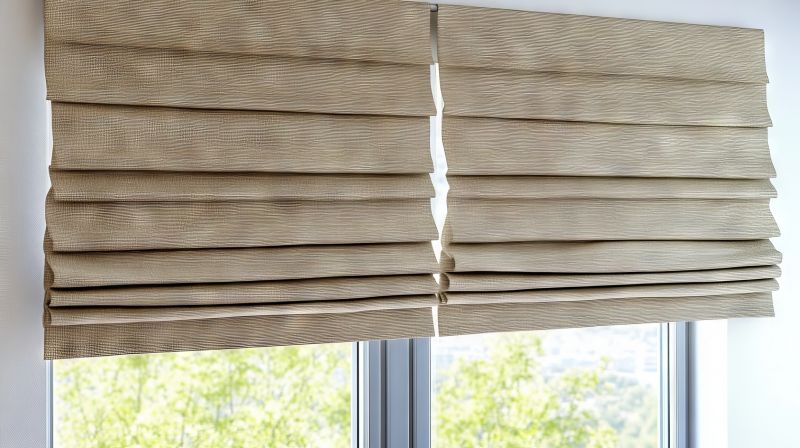 Roman Shade Hanging in Longmont, CO