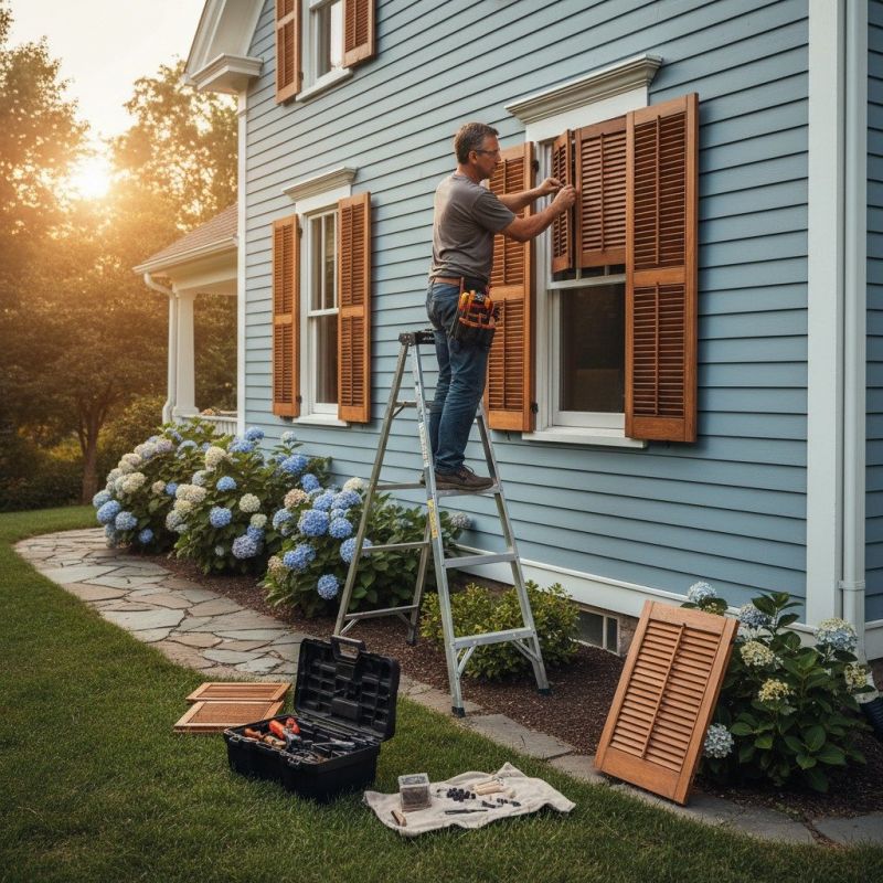 Shutter Handle Repair in Arvada, CO