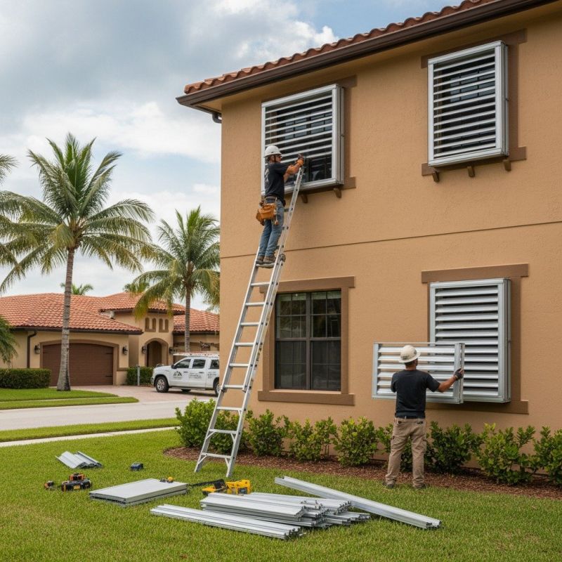 Wind Shutter Installation in Alpharetta, GA
